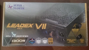 NEUF Super Flower Leadex VII XG 1300W, ATX3.0/3.1 & PCIE5.0, entièrement modulaire - Photo 1/8