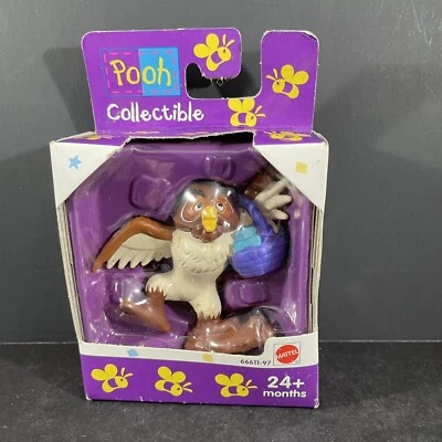 Коллекционная фигурка мудрой совы Винни-Пуха от Mattel - Изображение 1 из 4