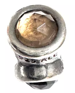 Charm PANDORA in argento sterling e quarzo fumé 790351SQ - Foto 1 di 6