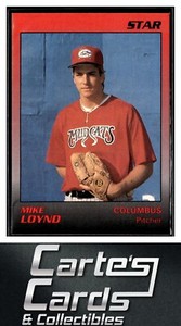 Mike Loynd 1989 Star Columbus Mudcats #16  Houston Astros