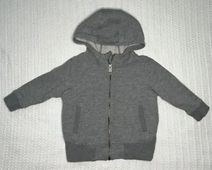 Duluth Trading Kids Toddler Size 2T 14” X 15” Grey Zip Up Hoodie - Picture 1 of 8