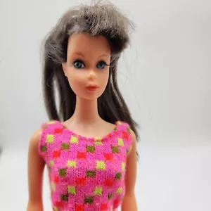 Camicia Barbie Vintage Chocolate Bon Bon Twist And Turn Bruna - Foto 1 di 17