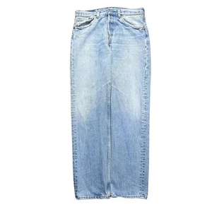 Levi’s 501 jeans W32 L32 Vintage 90s Made In USA Blue Denim Straight Leg - Picture 1 of 7