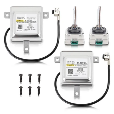 Módulo de unidad de control de luz HID bombilla balastro de xenón y bombilla D3S 8K0.941.597 E para Audi VW Foto 1 de 4