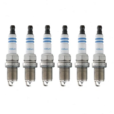 6 pc Bosch Double Iridium Spark Plugs for 1995-2004 Toyota Avalon 3.0L V6 bh - Image 1 of 4
