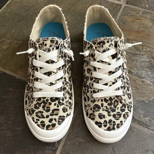 Blowfish Malibu Leopardenmuster Turnschuhe Größe 8,5 Damen neu - Bild 1 von 7