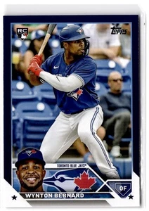 2023 Topps Update Wynton Bernard RC #US293 Royal Blue Toronto Blue Jays - Picture 1 of 2