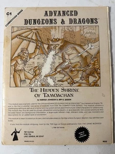 Advanced Dungeons & Dragons C1 The Hidden Shrine of Tamoachan 1980 TSR - Bild 1 von 2