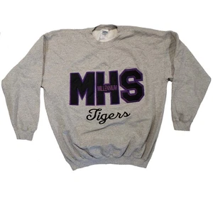 Millenium High School Tigers Crewneck Sweatshirt - Large - FREE SHIPPING - Picture 1 of 2