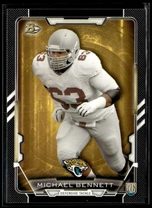 Michael Bennett 2015 Bowman #11 Rookies Black Jacksonville Jaguars - Picture 1 of 2
