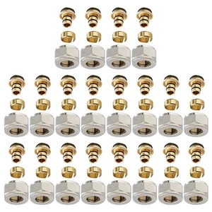 16mm Connectors Commercial Applications Easy To Install Leak-Free Operation - Picture 1 of 30