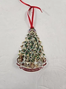 Christmas Ornament 3D Metal White House 2008 Tree President Harrison Quote - Picture 1 of 5