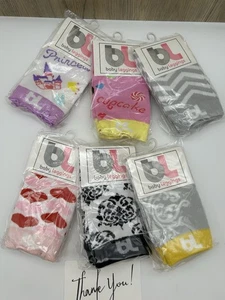 Baby Leggings Leg Warmers Knee Protection Crawling Lot 6 New Princess Heart - Picture 1 of 3