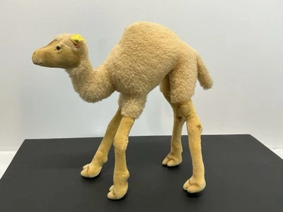 Steiff - Camel, stands 12 tall, wooly mohair,  mid-1950s - Image 1 of 4