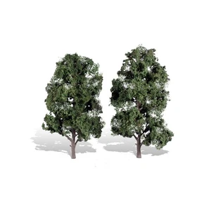 Woodland Scenics TR3521 Cool Shade Deciduous Trees 8"- 9" (2) Classics Tree - Picture 1 of 1
