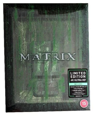 Matrix 4K Ultra HD Blu-Ray Steelbook Titans of Cult BRAND NEW & SEALED - image 1 of 4