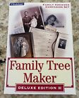 Broderbund Family Tree Maker Deluxe Edition 3 Family Archives Companion Set 7 CD