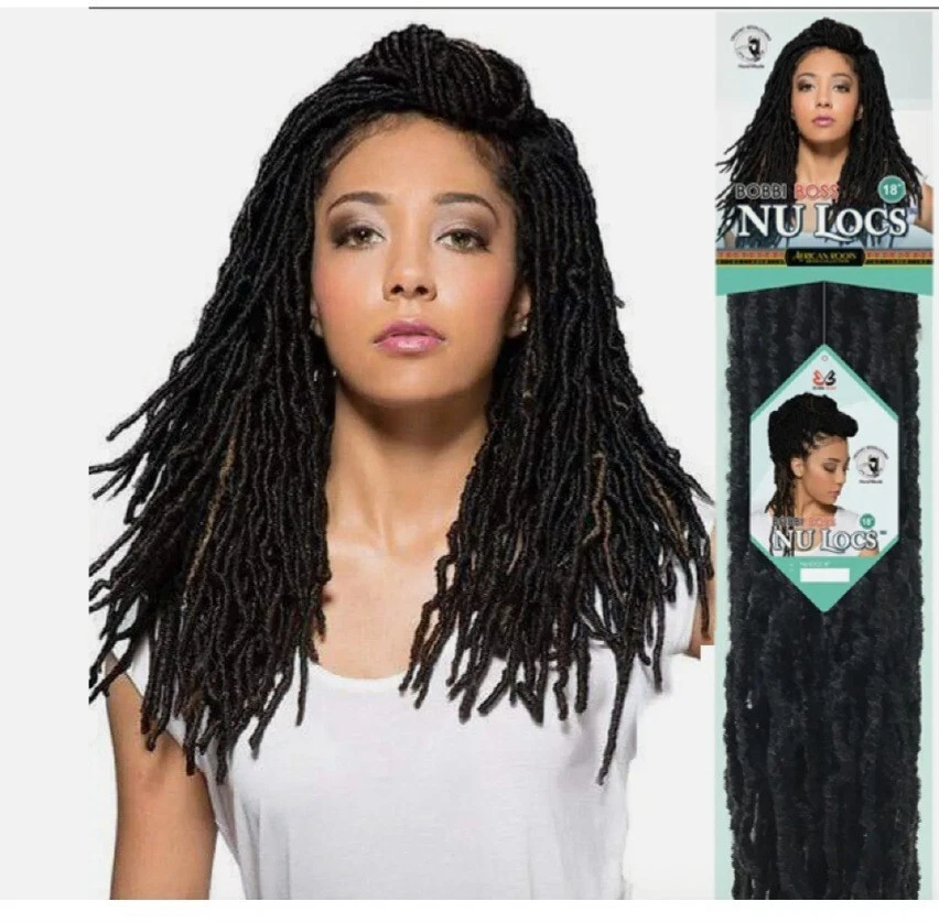 Bobbi Boss Nu Locs Pre Lazo Crochet Imitación Locs Locs Locs 18" Foto 1 de 1