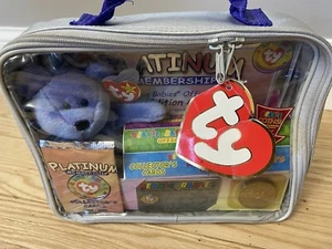 Ty Beanie Babys offizielles Club BBOC Platinum Mitgliedschaftsset! Nie geöffnet! - Bild 1 von 6