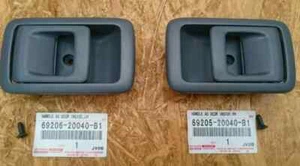 TOYOTA GENUINE FR INSIDE DOOR HANDLES 69205 - 20040 - B1&69206 - 20040 - B1 - Picture 1 of 2