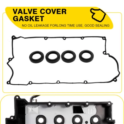 FOR 03-12 HYUNDAI ELANTRA 04-09 KIA SPECTRA VALVE COVER GASKET SET 2244123800 US - Image 1 of 4