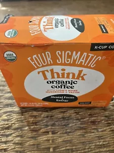 Cuatro cápsulas de café orgánico Sigmatic Think 24 tostado oscuro exp. 25/09/2026 - Imagen 1 de 3