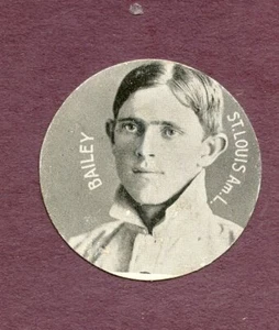 1909-11 E254 COLGANS CHIPS BILL BAILEY BROWNS VG 483581 (KYCARDS) - Picture 1 of 2