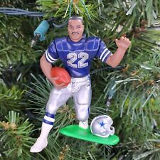 Emmitt Smith Dallas Cowboys Football NFL Xmas Tree Holiday Ornament vtg Jersey