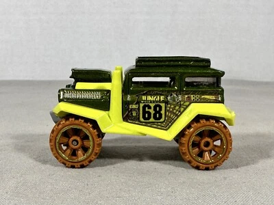 Hot Wheels 'Bad Mudder' Jeep Truck with FAUX MUDDY TIRES Offroader MATTEL HW - Image 1 of 4
