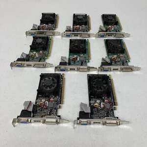 Lot Of 8 EVGA NVIDIA GeForce 8400 GS 512MB DDR3 Graphics Card 512-P3-1300-LR - Picture 1 of 4