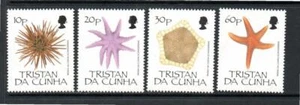 TRISTAN DA CUNHA MNH 1990 SG494-497 EQUINODERMS - Imagen 1 de 1