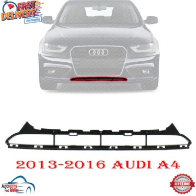 NEW FRONT BUMPER COVER GRILLE ASSEMBLY BLACK FOR 2013-2016 AUDI A4 AU1036107 Foto 1 de 4