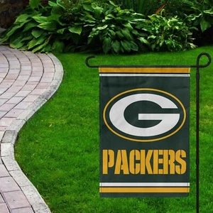 Für Green Bay Fußball Fans 12x18" Garten Flagge doppelseitig Hof Banner - Bild 1 von 1