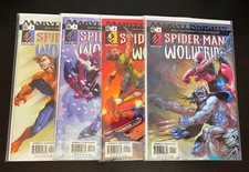 SPIDER-MAN / WOLVERINE (2003 Marvel Comics) -- #1 2 3 4 -- FULL Series / Set