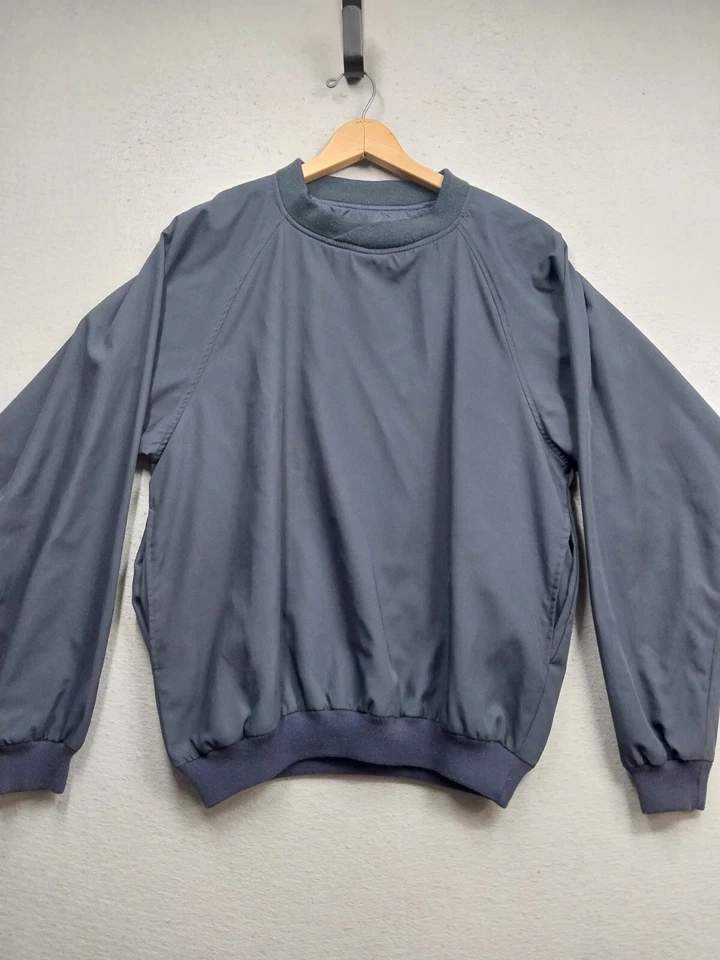 Vintage Arrow Pin-Hi Windbreaker Mens Size XS Navy Blue Golf Pullover Jacket - Image 1 of 4