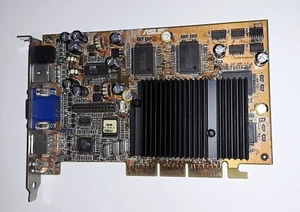 Asus V7700 TVR Nvidia Geforce 2 GTS 32mb AGP VGA with TV + Svideo Out - Picture 1 of 4