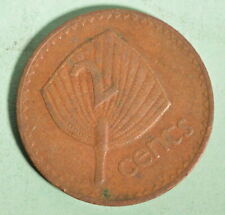 1976 FIJI 2 Cents - Circulated - INV#X18