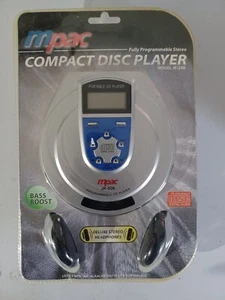 MPAC Compact Disc Player JK-208 Portable CD Player Programable New Sealed - Picture 1 of 2
