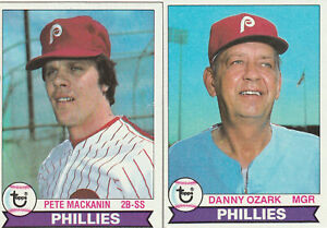 1979 Topps Burger King Danny Ozark Philadelphia Phillies #1 (One Card)