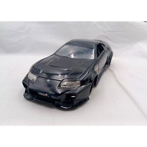 Jada Toys Fast & Furious Toyota Supra Black Die Cast 1:18