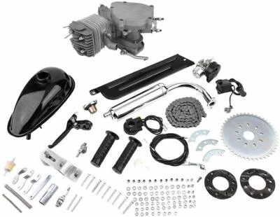 Complete DIY 2 Stroke 50cc Motor Engine Kit for Gas Motorized Bicycle Bike  - Image 1 of 4