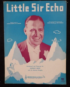 Little Sir Echo 1939 Noten Horace Heidt - Bild 1 von 3