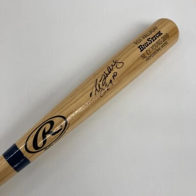 Roy Halladay "Cy Young 2010" Signed Commemorative Baseball Bat JSA Sticker - Image 1 of 4
