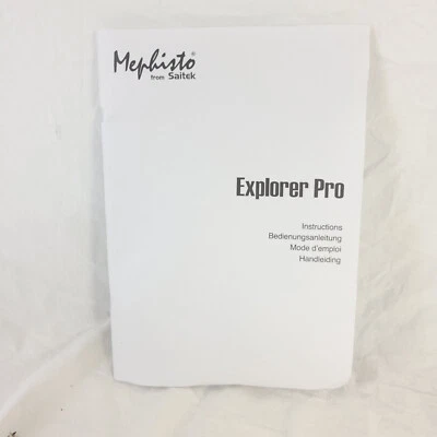 Manual de instrucciones de reemplazo de ajedrez electrónico Saitek Mephisto Explorer Pro OEM Foto 1 de 4