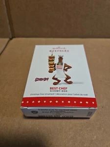 2015 Hallmark BEST Chef SCOOBY-DOO Sandwich Stack Keepsake Ornament - Picture 1 of 8