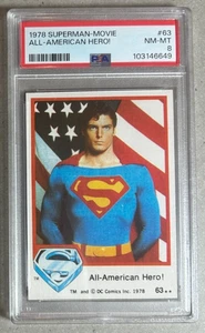 Superman All American Hero 1978 PSA 8 recientemente graduado - icónico - Imagen 1 de 2