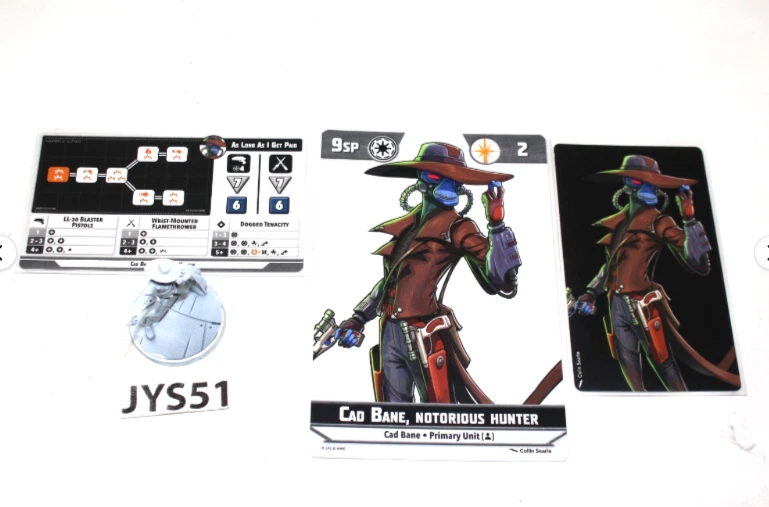 Star Wars Shatterpoint Cad Bane Notorious Hunter JYS51 Foto 1 de 1