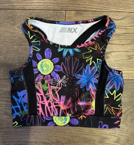 Girls Multi coloured NEXT Sports Crop Top Age 9-10 Years - Picture 1 of 3
