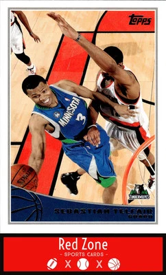2009-10 Topps - #170 Sebastian Telfair NM Set Break. - Image 1 of 2