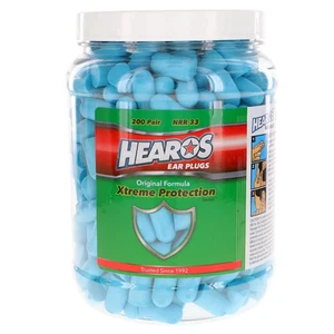HEAROS Xtreme Protection Ear Plugs, 200 Pairs - Picture 1 of 4